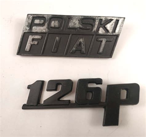 Polski Fiat P Znaczek Logo Emblemat Fiata Tarn W Licytacja