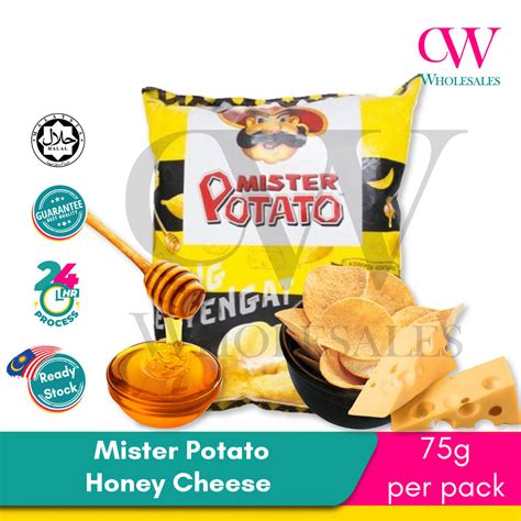 RM7 For 2 Mister Potato 75g Bbq Honey Cheese Hot Spicy Tomato Original