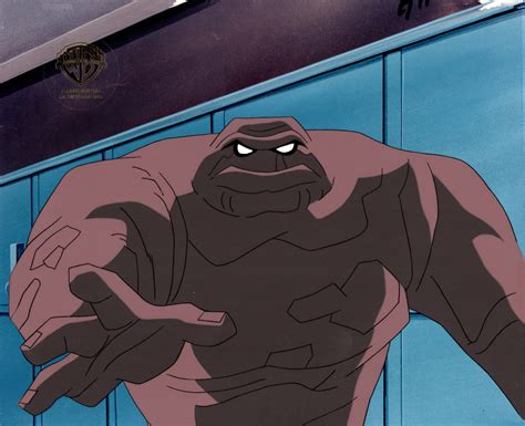 Batman The Animated Series Tnba Clayface Production Animation Cel And