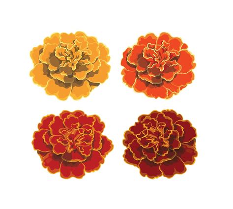 Day of the Dead Marigolds — Cover-Alls Decals