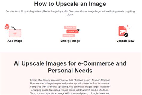 AnyRec AI Image Upscaler - Features, Pricing, Reviews & More 2024