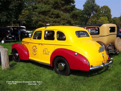 Car Photos 1940 Studebaker Champion 4dr Sedan Taxi Cab The