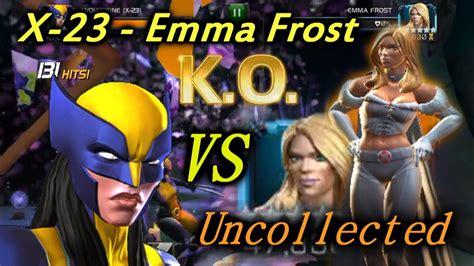 Emma Frost Uncollected Takedown With X 23 Marvel Contest Of Champions Youtube