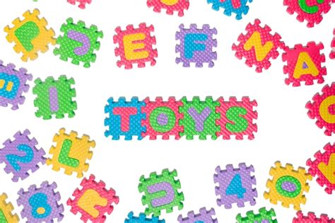 Premium Photo Foam Puzzle Letter Uppercase