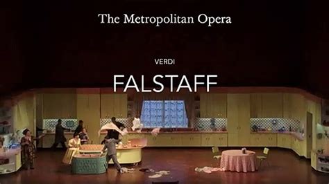 The Metropolitan Opera Falstaff Movie 2023 Official Trailer