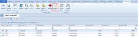 Krajowy System E Faktur Baza Wiedzy Programu Comarch Erp Altum