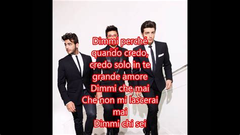 Il Volo Grande Amore Lyrics YouTube