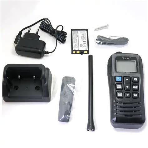 Icom Ic M37 Vhf Marine Radio Walkie Talkie Ht Wireless Device