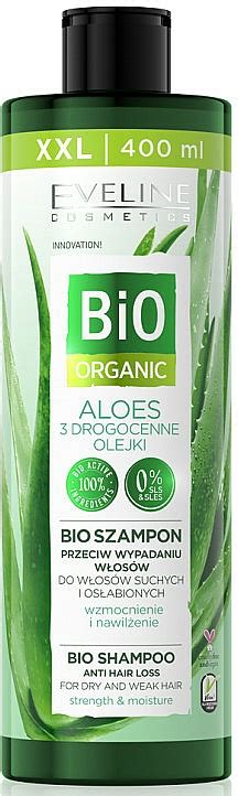 Eveline Cosmetics Bio Organic Aloe Anti Hair Loss Shampoo Shampooing