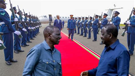 LIVE Ruto Raila And All Africa Presidents At KICC Leading African