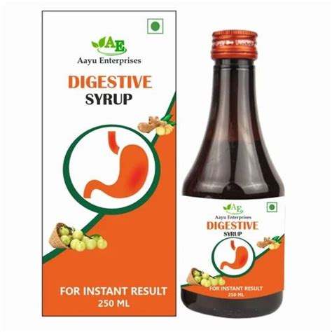 Herbal Digestive Syrup At Rs 45 Bottle Ayurvedic Digestive Tonic In