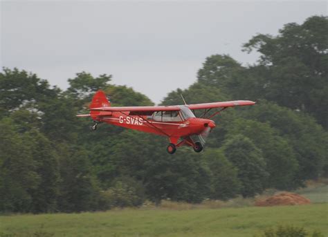 Piper Pa Super Cub G Svas Shuttleworth Coming B Flickr