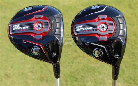 First Hit Callaway Big Bertha Alpha 815 And Double Black Diamond