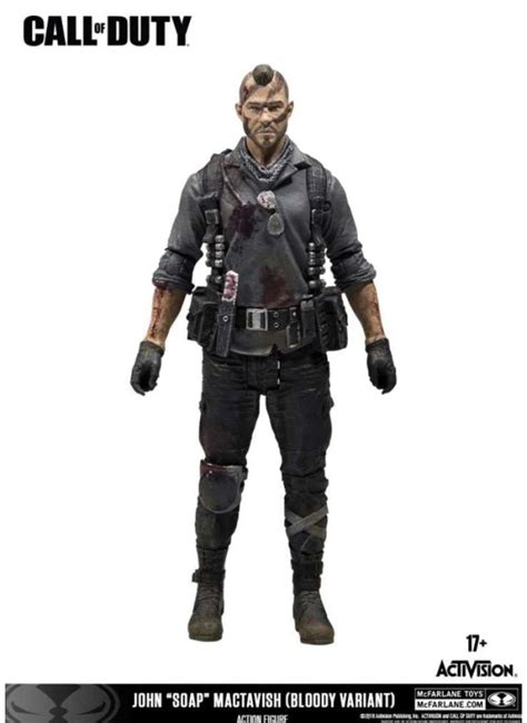 Promo Mcfarlane Toys Call Of Duty Soap John Mactavish Action Figure