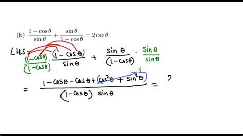 Trigonometry Establishing Identities 2 Youtube