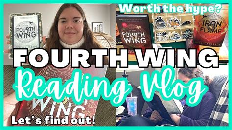 Fourth Wing Spoiler Free Reading Vlog We Finally Read This Beloved