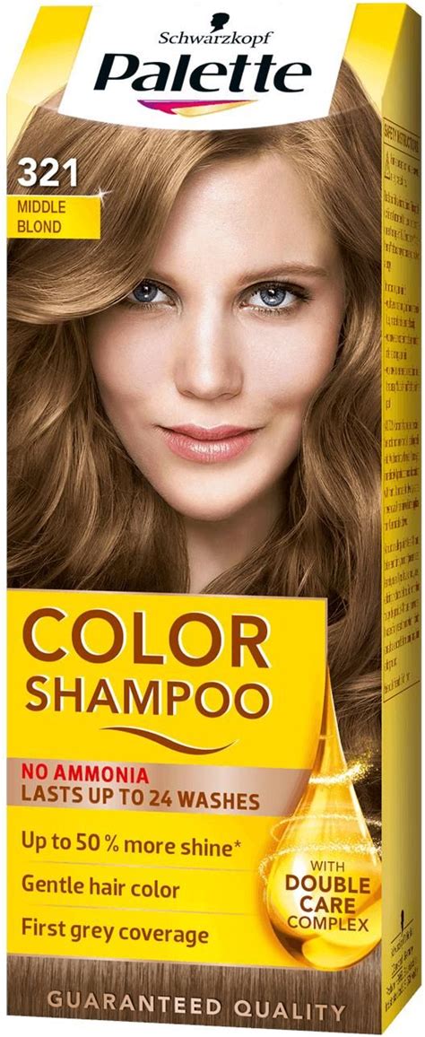 Palette Color Shampoo Szampon koloryzujący Średni Blond nr 321 Opinie