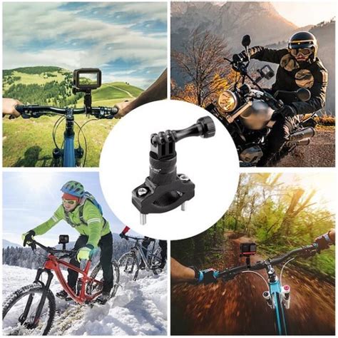 Support Clip Aluminium pour Guidon Vélo Moto pour DJI Osmo Action 1 2