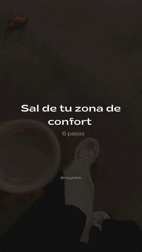 ¡sal De Tu Zona De Confort⚡ Motivación De Vida Consejos De Vida