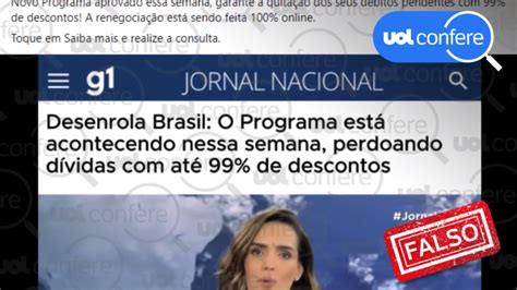 Cuidado Links Falsos Do Desenrola Brasil No Facebook E Whatsapp