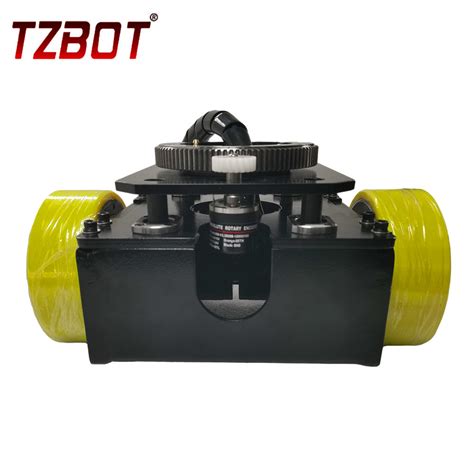 Tzbot New 600kg Load 400W 48V Agv Steering Differential Drive Wheel