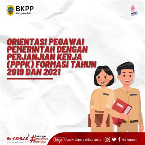 ORIENTASI PEGAWAI PEMERINTAH DENGAN PERJANJIAN KERJA PPPK FORMASI