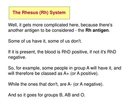 Ppt Co Dominance Blood Groups And Rhesus Factor Powerpoint