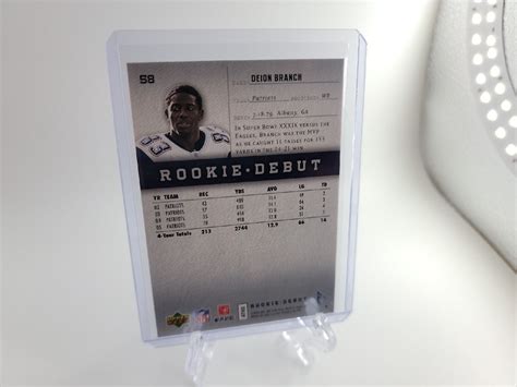 Upper Deck Rookie Debut Deion Branch Deion Branch For Sale