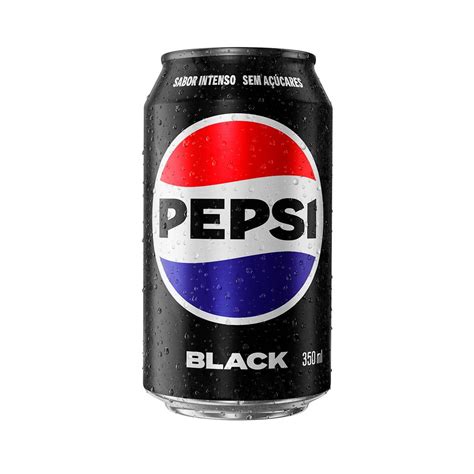 Refrigerante Cola Zero Açúcar Pepsi Black Lata 350ml Pão de Açúcar