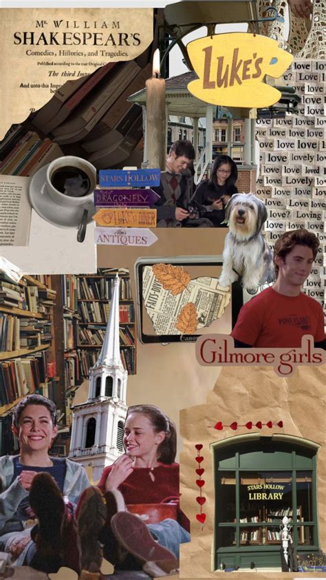 Gilmore Girls Fall Aesthetic Moodboard