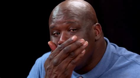 Watch Shaquille Oneal Cry Eating Hot Wings On Hot Ones Mashable