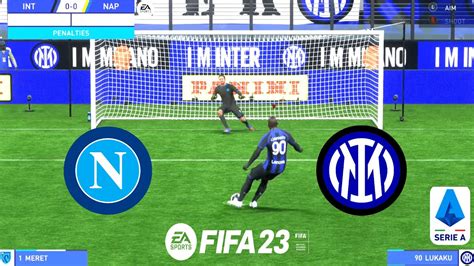 Fifa Inter Milan Vs Napoli Penalties Lukaku Martinez Dumfries