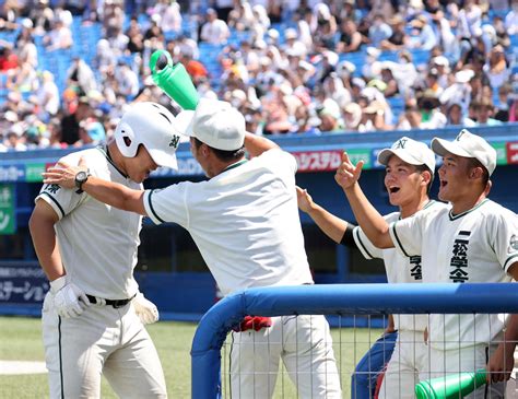 二松学舎大付が連覇王手 1年生片井海斗7号「片井の方が結果」監督ob鈴木誠也と比較／東東京 高校野球夏の地方大会写真ニュース 日刊スポーツ