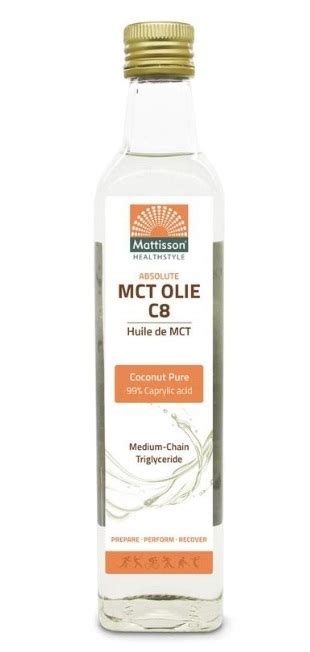 Mattisson Healthstyle Mct Olie C Ml Voordelig Online Kopen