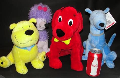 Kohl's Cares Clifford Big Red Dog T-Bone Cleo Mac Lot 4 Plush Stuffed ...