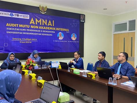 FIPH UNIMUS Tingkatkan Mutu Pendidikan Melalui Audit Mutu Non Akademik