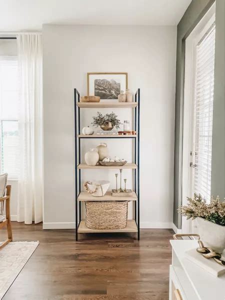 72 5 Shelf Loring Ladder Curated On Ltk Shelf Decor Living Room