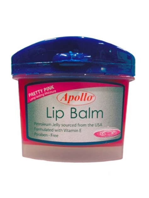 Apollo Lip Balm Pretty Pink 7g Edamama