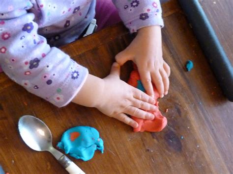 At The Butterfly Ball Home Made Play Dough Color Theory