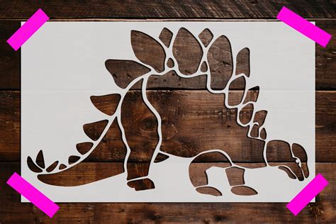 Dinosaur Stencil, Reusable Dinosaur Stencil, Art Stencil DIY Craft ...