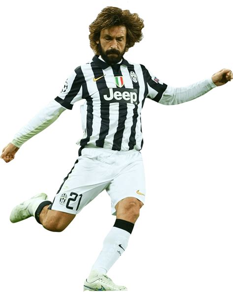 Andrea Pirlo Juventus Football Render Footyrenders