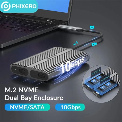 Usd Phixero Gbps M Nvme Sata Bay Ssd