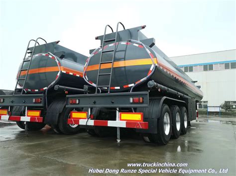 Wholesale PE Liner 16mm Hydrochloric Acid Tank Trailer Mounted With