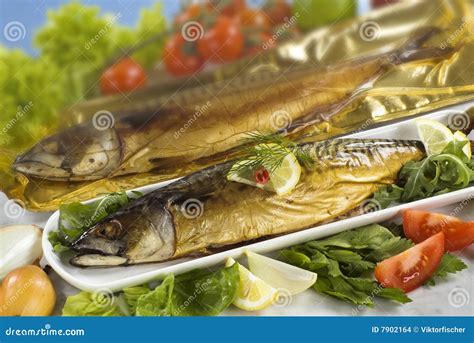 Smoked Mackerel Stock Photo Image Of Entree Food Fish 7902164