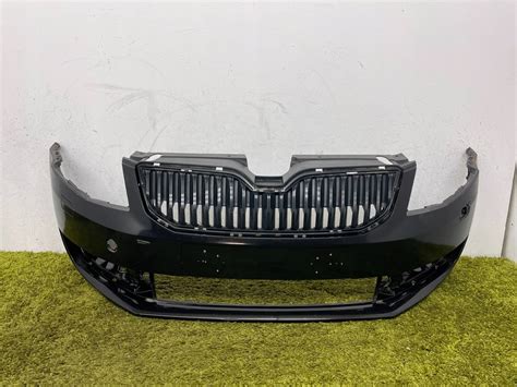 Zderzak Przód Skoda Octavia 3 III 5E 12 Grill 14344436182