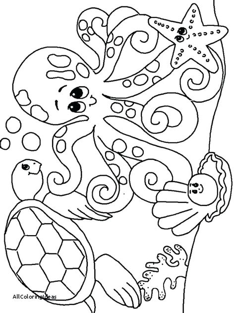 Ocean Life Coloring Pages at GetColorings.com | Free printable ...