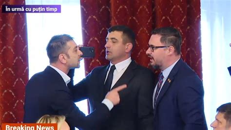 Video George Simion I Deputatul Gabriel Zetea Psd La Un Pas S Se