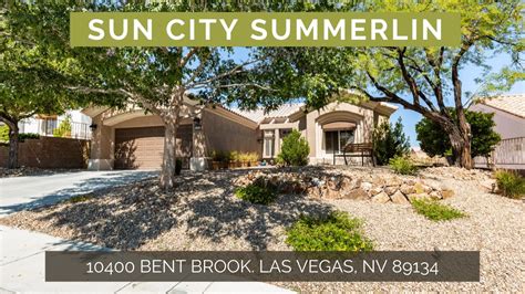 Sun City Summerlin Las Vegas Nv Home For Sale 55 Retirement Community Youtube