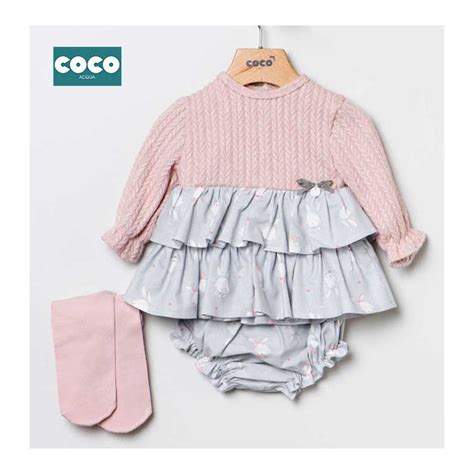 Coco Acqua Invierno Conjunto Beb Ni A Conejitos