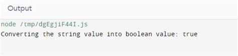 How To Convert String To Boolean In Javascript